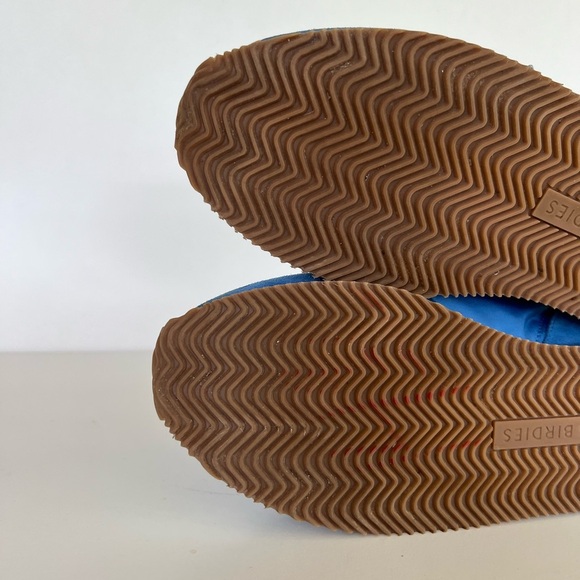 Birdies ‘The Roadrunner’ Suede Athletic Sneakers, Ultramarine Blue/Orange, 8.5 - Picture 9 of 12